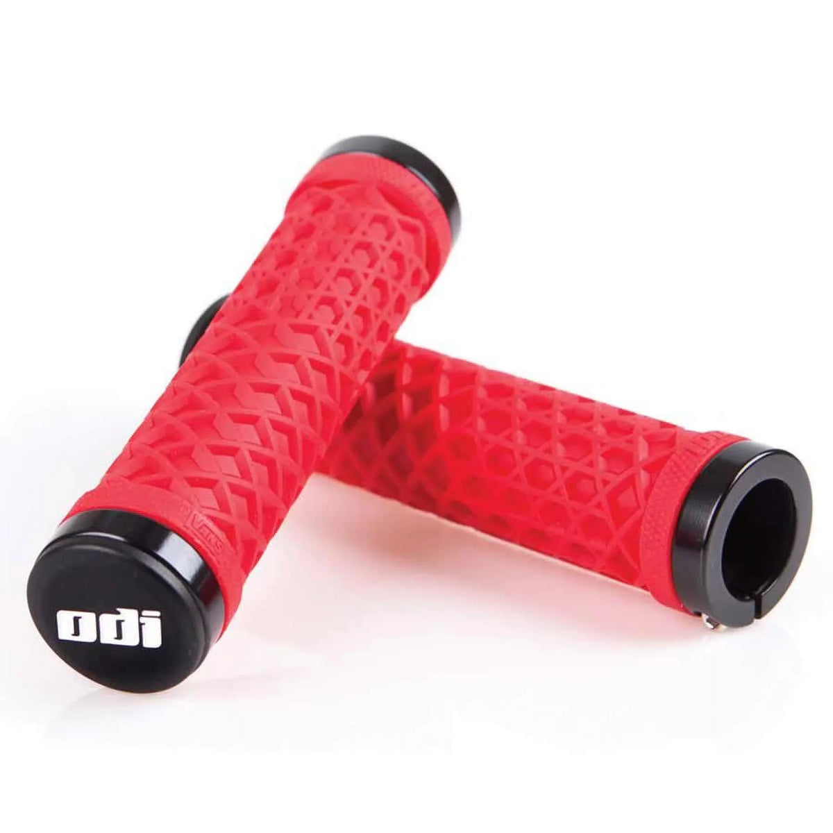 MTN ODI BONUS VANS LOCKON B-RD/BK-CLAMP GRIPS 130mm ODI