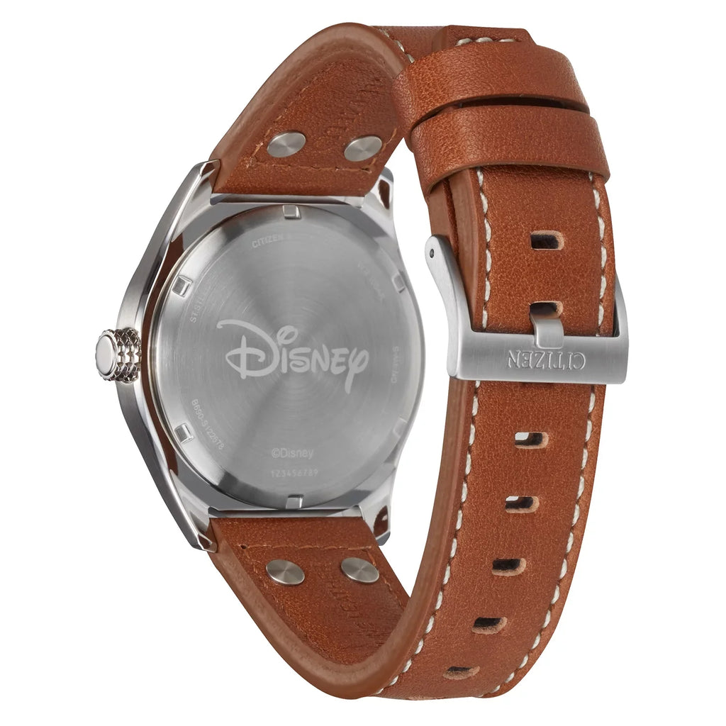 Eco-Drive Mouse BV1088-08W Aviator Watch Mickey Citizen Men's Strap - Disney