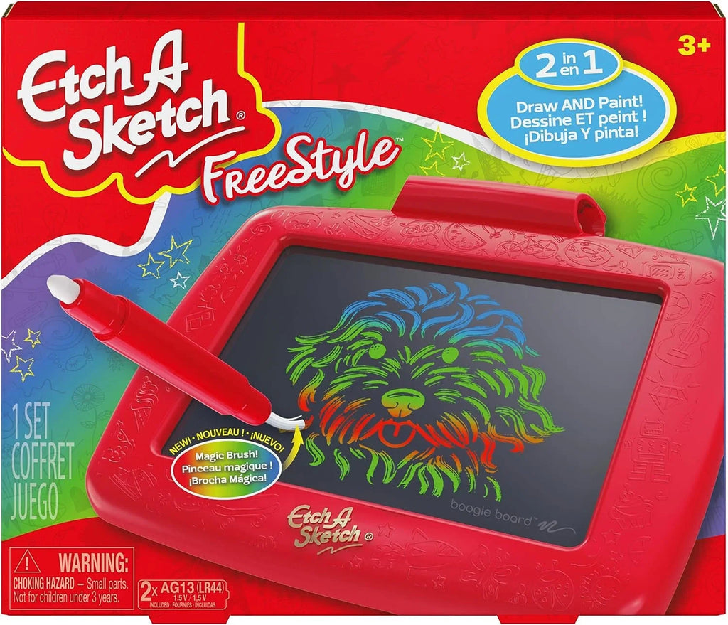 Toys Pen Sketch Stylus Paintbrush, Freestyle, up Etch 3 Drawing with Kids A Magic and for Ages Tablet Screen, and 2-in-1