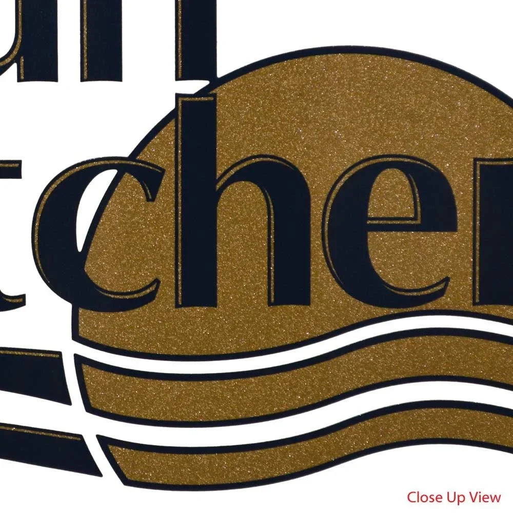 Gold SunCatcher Sticker Navy Logo 73404673 Boat Decal |