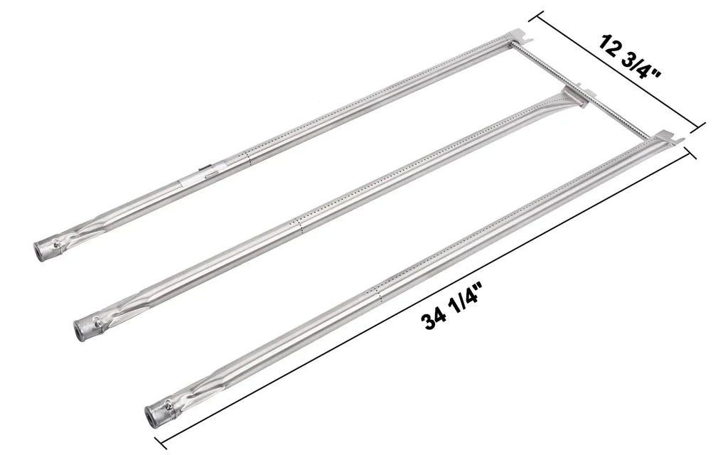 Burner (2007-2010), E310 67820 E320 Set Grill Stainless EP320 Genesis 300 Genesis Tube Side Control Grill Grills for Series S320 67722 with EP310 Weber Replacement Knobs, S310 Burner 34-1/4 Inch Steel