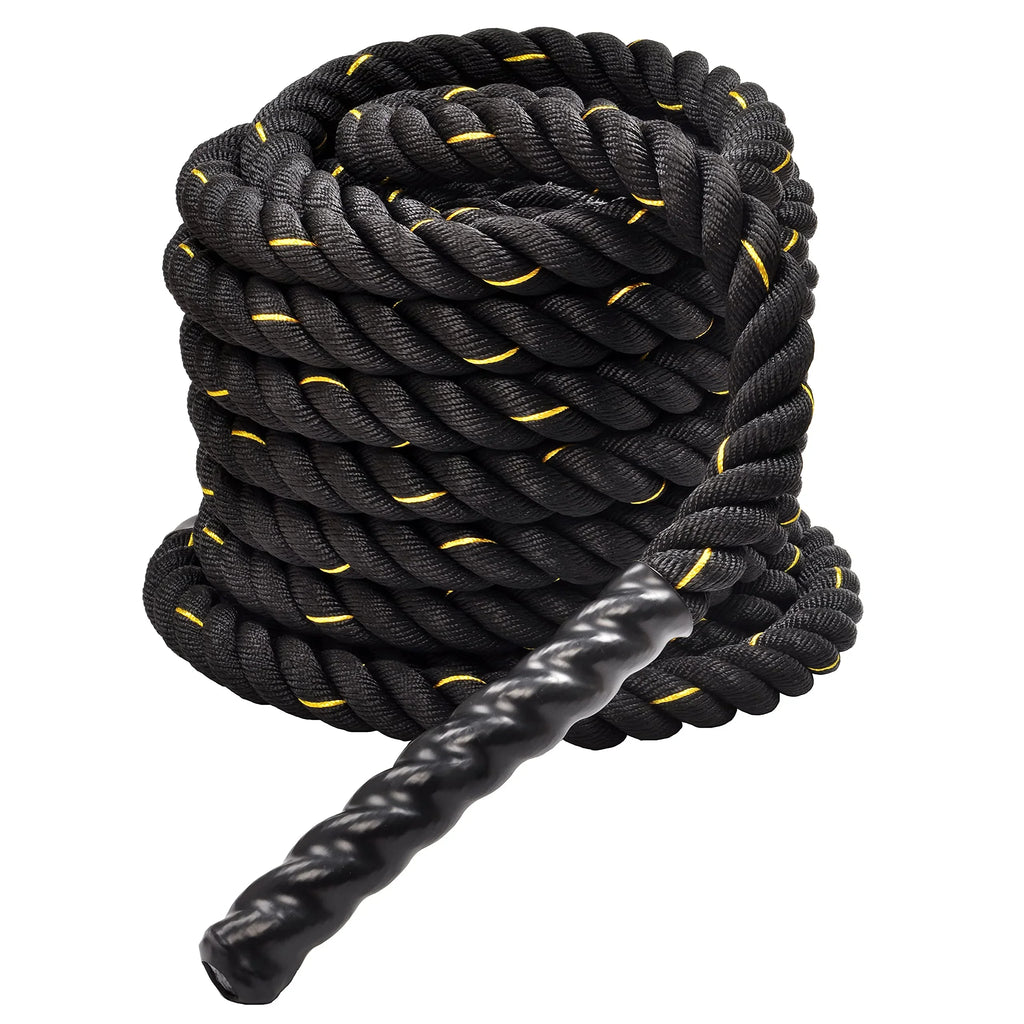 Heavy Home Rope 1.5 for FT and Inch Gym 50 BalanceFrom Poly Workout Length, Diameter Dacron Battle Ropes