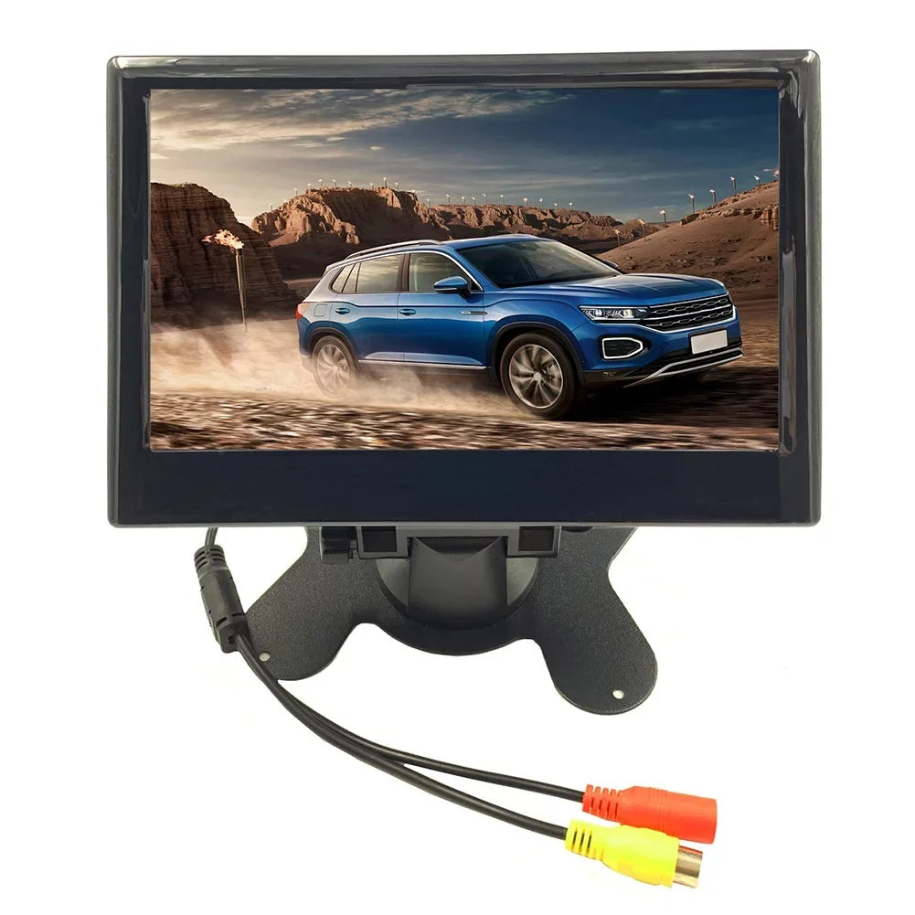 IR Rear LCD Truck View and 7\\\" Lorry Tractor Backup Camera Monitor Reversing Kit Gerich