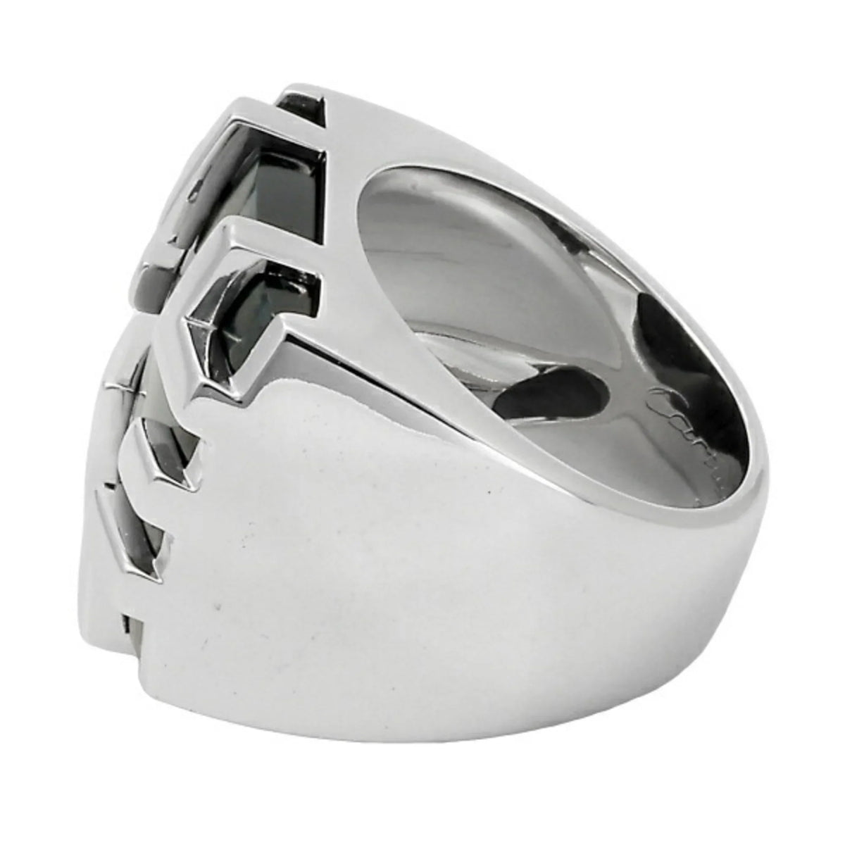 Pre-Owned Dragon Kiss Cartier Tiger the Ring White Eye of (Good) K18WG Gold