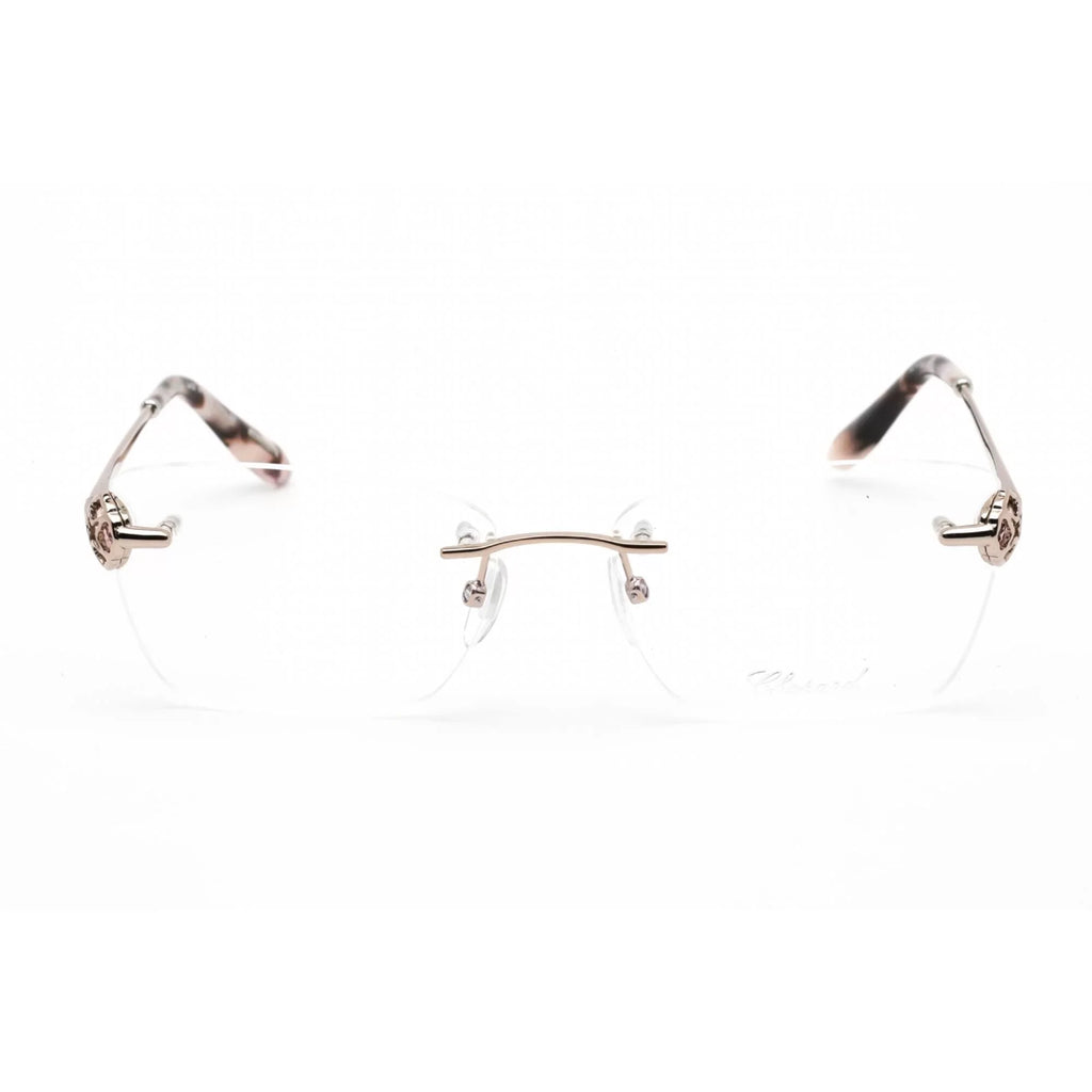 Rose Metal Women's Chopard 0A39 VCHF86S Shiny Gold Eyeglasses