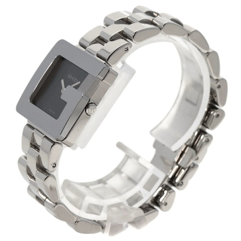 GUCCI Boys G Watch Square Face 3600J Pre-Owned Steel/SS (Good) Stainless Gucci
