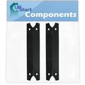 3/4" Shield Heat 17 Grill Compatible Flame Parts Vaporizer Tent Cover Porcelain Steel - Bar, Plate Flavorizer 2-Pack Charmglow Bar, Replacement Barbeque Tamer, Burner BBQ 810-7600-S for
