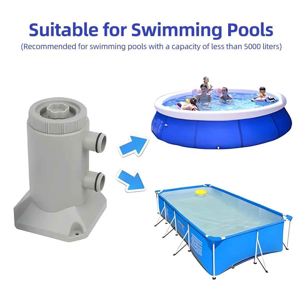 Pools Improved And /Rate Cartridge Improved Improved And 250l/hRate Low Low Noise With Rate Low 2 Carevas Pools Noise Filter 2 / Above Pump,Filter Noise Pump Above Water 55w Pump
