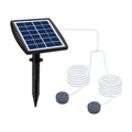 Fishing Solar Garden Fish Air Htovila 8.2ft Stones Aerator for with 2 Pond -in Pool Air Fish 2W Pump Oxygenator Aerator Pump Aquarium Bubble