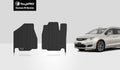 Mats Two Pacifica All Compatible USA) 2019 Weather Heavy - (Made with - Front - Duty CHRYSLER - Rubber ToughPRO in Black