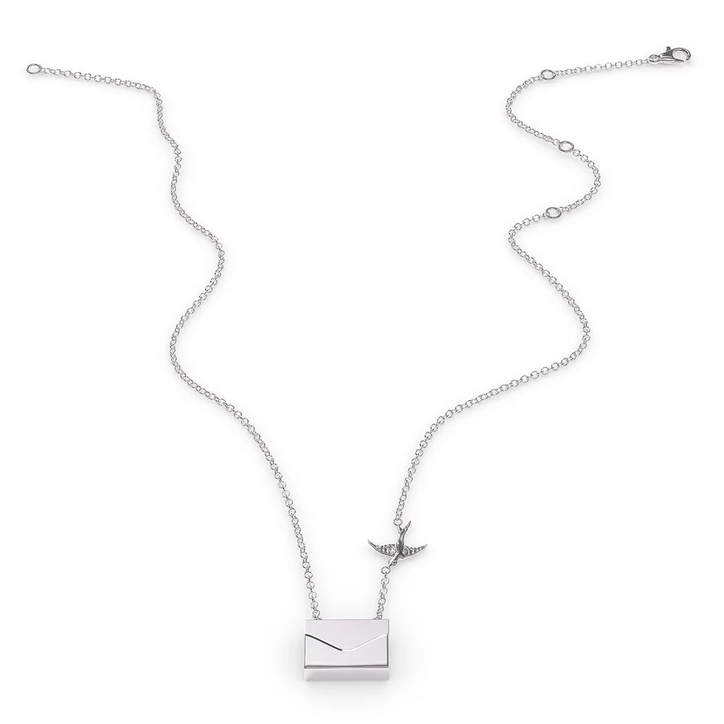 Resort in Resort Envelope silver Locket Pennsylvania Camelback Neonblond - Ski Ski a Necklace