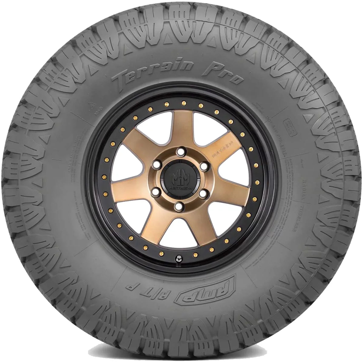Chevrolet LT E/10PLY BSW Silverado Fits: Country Terrain 1500 2015-19 2500 Chevrolet LT265/60R20 2021-23 High A/T Trail HD Silverado Boss, AMP Pro