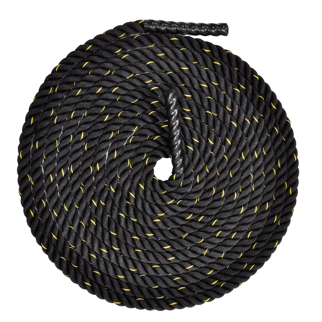 Heavy Home Rope 1.5 for FT and Inch Gym 50 BalanceFrom Poly Workout Length, Diameter Dacron Battle Ropes