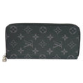 Zippy (Good) Billfold LOUIS Vertical Pre-Owned Eclipse VUITTON Round Long Logo Noir M62295 Zipper Monogram Men's Wallet LV