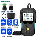 Oil Code Tools Diagnostic DPF Scanner Reset RD801 Truck Diesel Truck Heavy OBD2 Duty Scanner Romondes Reader