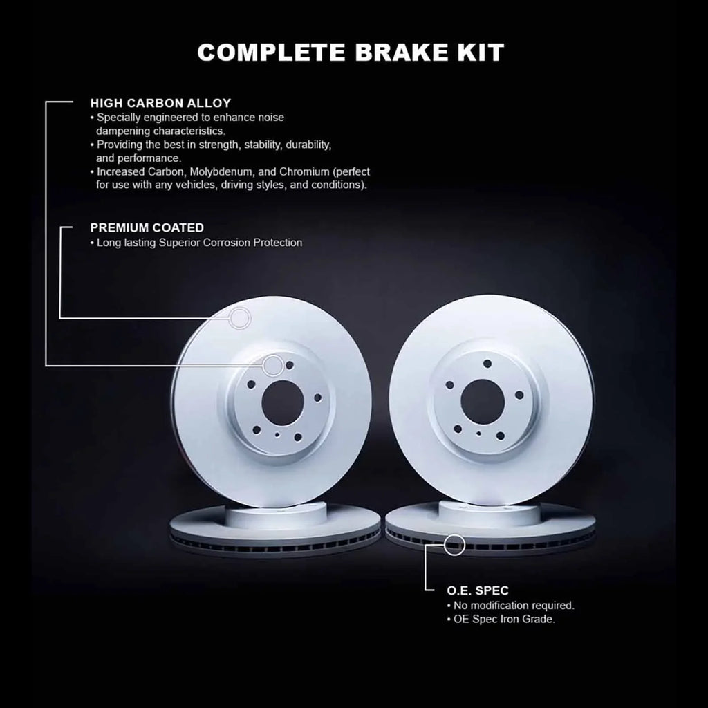 Coated Wdpn2 2016 R1 Rotor select: Fits JAGUAR ,2021-2022 Carbon Concepts XF 20013 Brake R1 Concepts