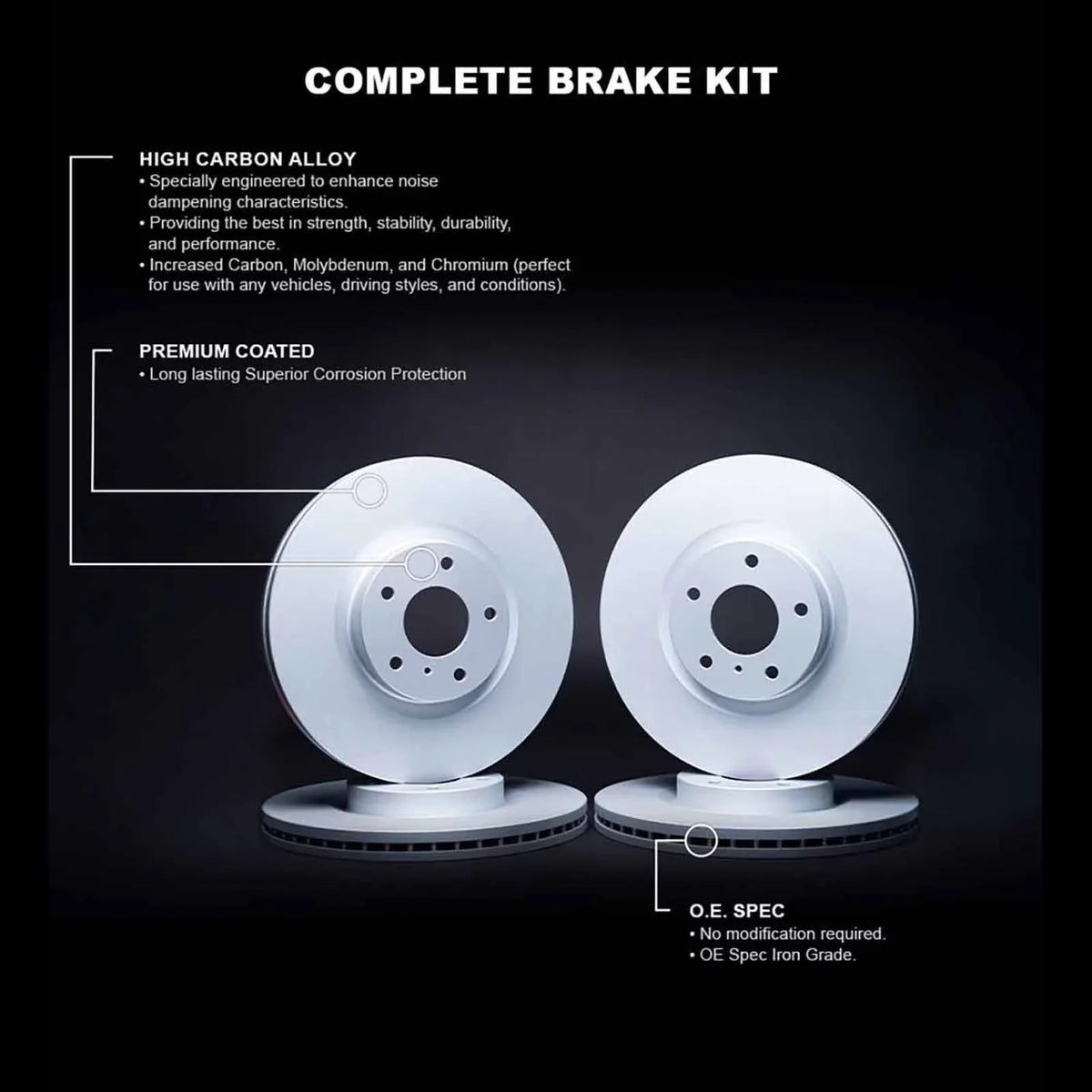 Coated Wdpn2 2016 R1 Rotor select: Fits JAGUAR ,2021-2022 Carbon Concepts XF 20013 Brake R1 Concepts