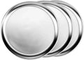 Baking Tray 3 Baking Pizza TrueCraftware- Tray Wide Pan for Set Tray Pizza 11” Kitchen of Round Pan Aluminum Round Home Pizza Tray Pizzeria Bakeware Restaurants & Rim-