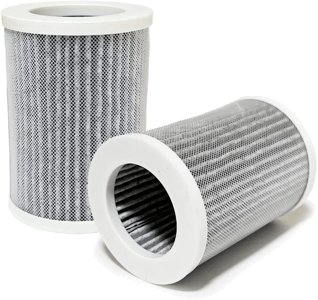 True Portable Mini (PEPERSAP), Filters 3-in-1 Packs Carbon Purifier HEPA Pure Air Compatible Replacement Enrichment Activated with with Purezone 8