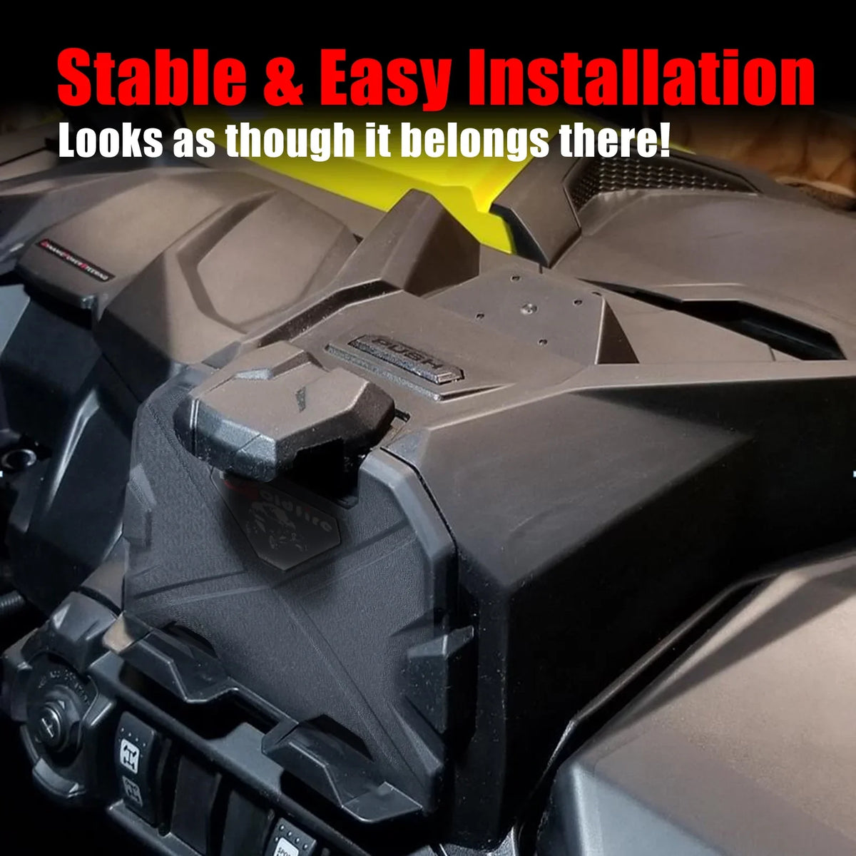 AM Commander UTV Maverick Can Storage Phone Trail Box Device Electronic Organizer For 2021-2022 Holder 2019-2022 Sport Tablet