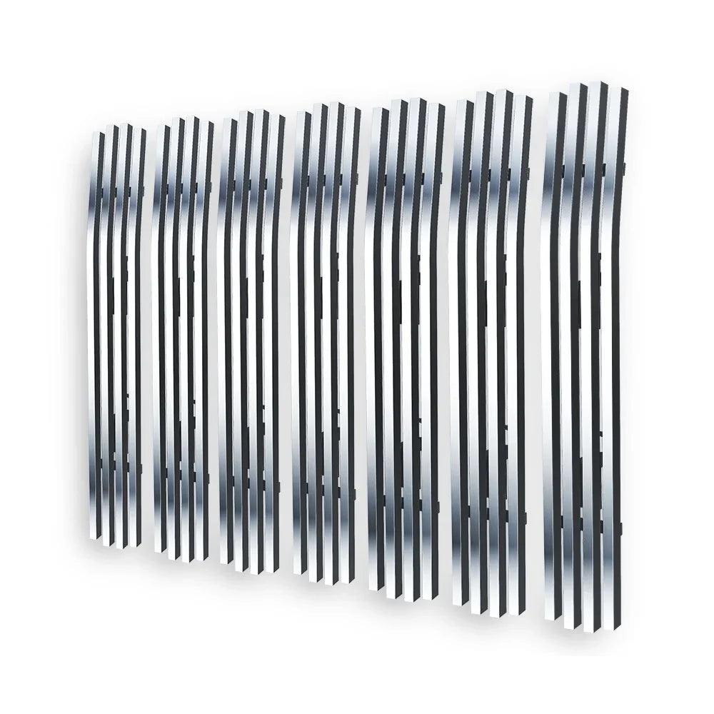 1997-2006 Model Upper Chrome Main Compatible with 8x6 Billet Premium N19-S09458J Chrome Stainless Jeep Wrangler Grille with APS Steel Shell