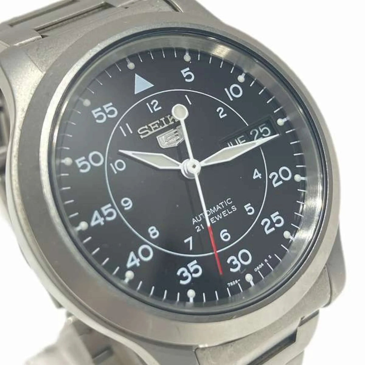 Seiko5 Watch 7S26-02J0 Seiko Men's Automatic (Good) JEWELS 21 Pre-Owned