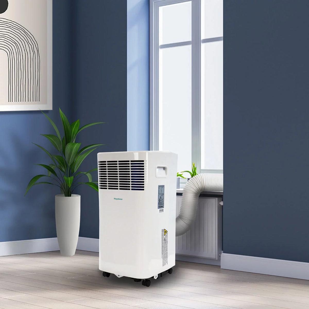 Air Keystone a Remote BTU Portable Sq. Room with Ft. Conditioner I up for 250 5,000 115V Sense to Control
