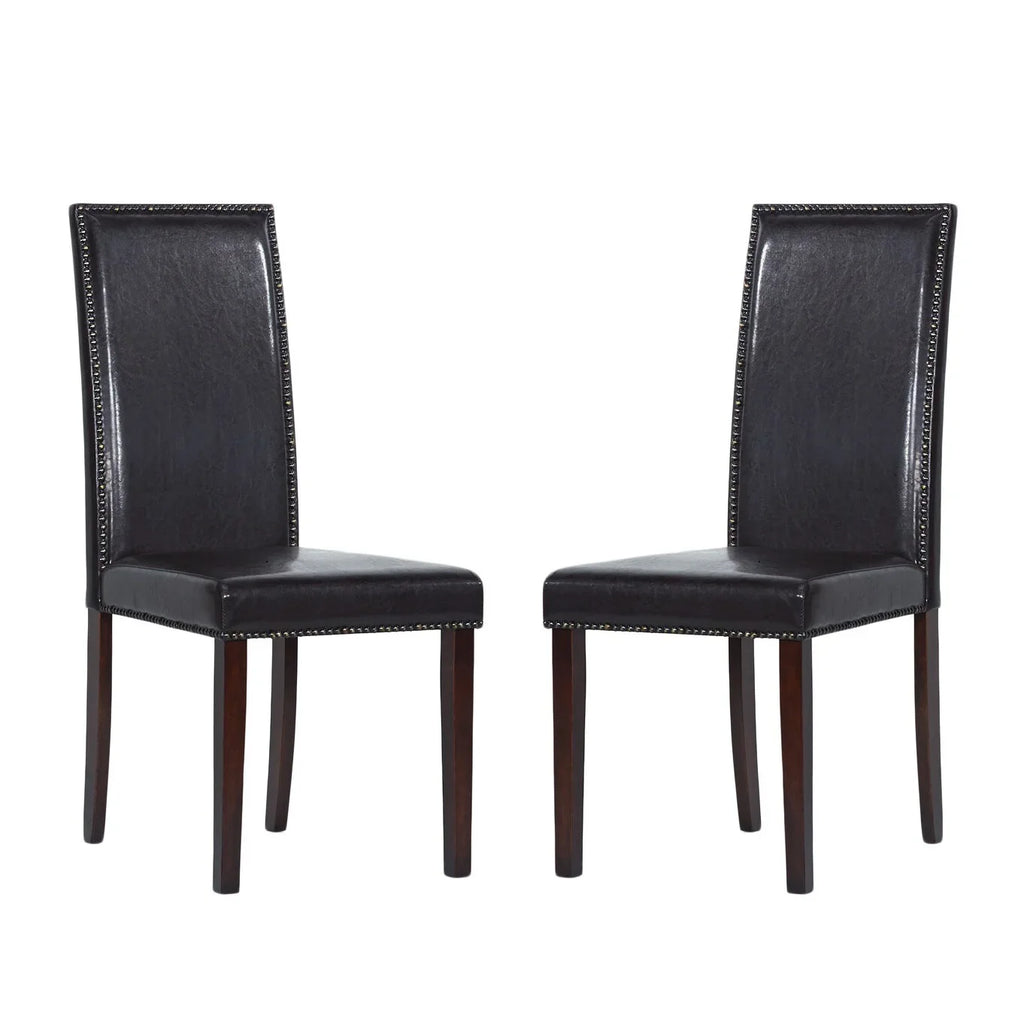 Dining Chairs Blazing Warehouse Tiffany Brown of of 2) (Set