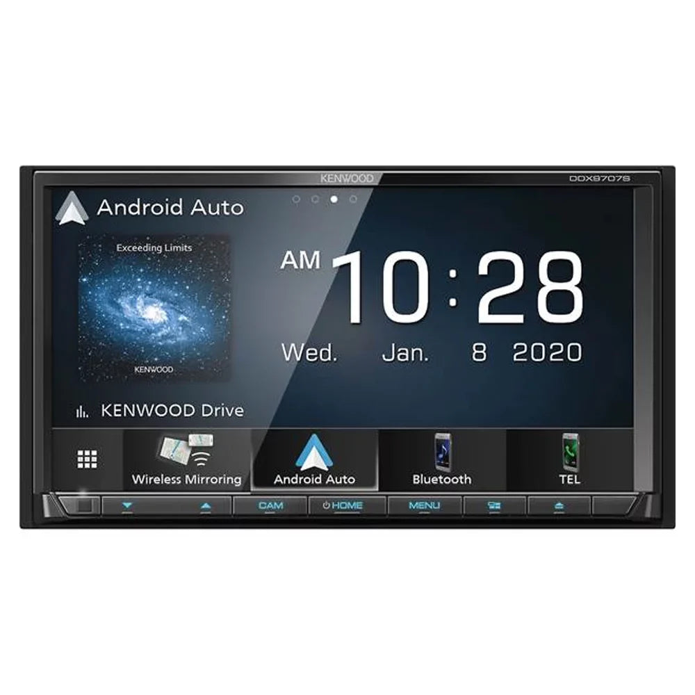 Receiver View 6.95 and Kenwood Camera DDX9707S CMOS-130 New DVD Rear Inch Universal