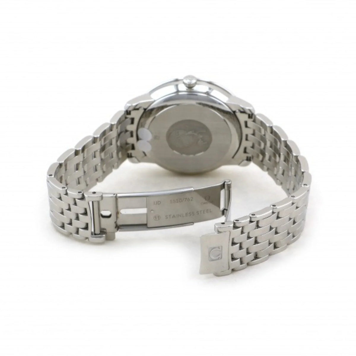 Pre-Owned Omega Silver 424.10.37.20.04.001 Ville Watch OMEGA Dial Women's Co-Axial (Good) Chronometer De