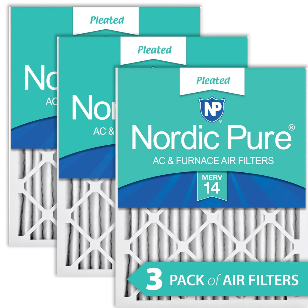 Pure Air Nordic Filters MERV Pack 3 Pleated 24x30x2 14