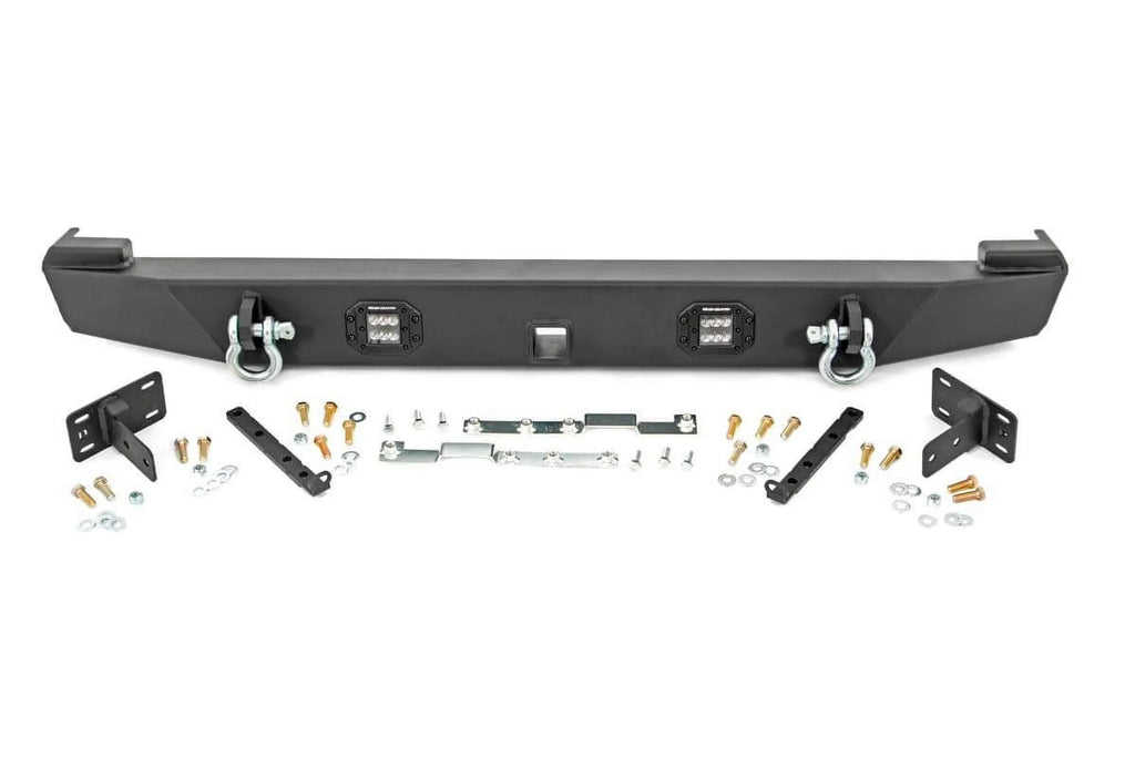 1984-2001 2WD/4WD Rough Rear XJ Bumper for LED Cherokee Country 110504 - Jeep