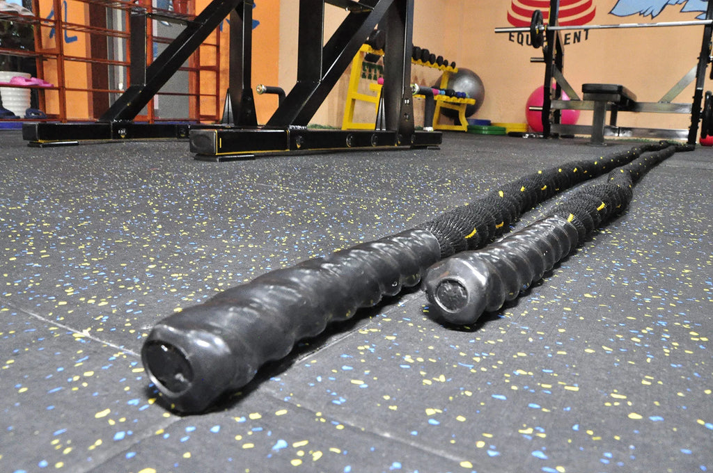 Heavy Home Rope 1.5 for FT and Inch Gym 50 BalanceFrom Poly Workout Length, Diameter Dacron Battle Ropes