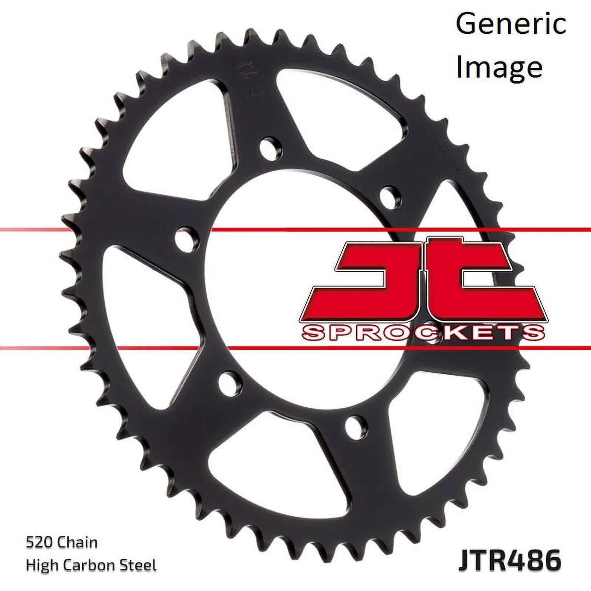 SUZUKI GSX-R1000 2009-2016 Rear Steel JT 45T Sprocket for Street