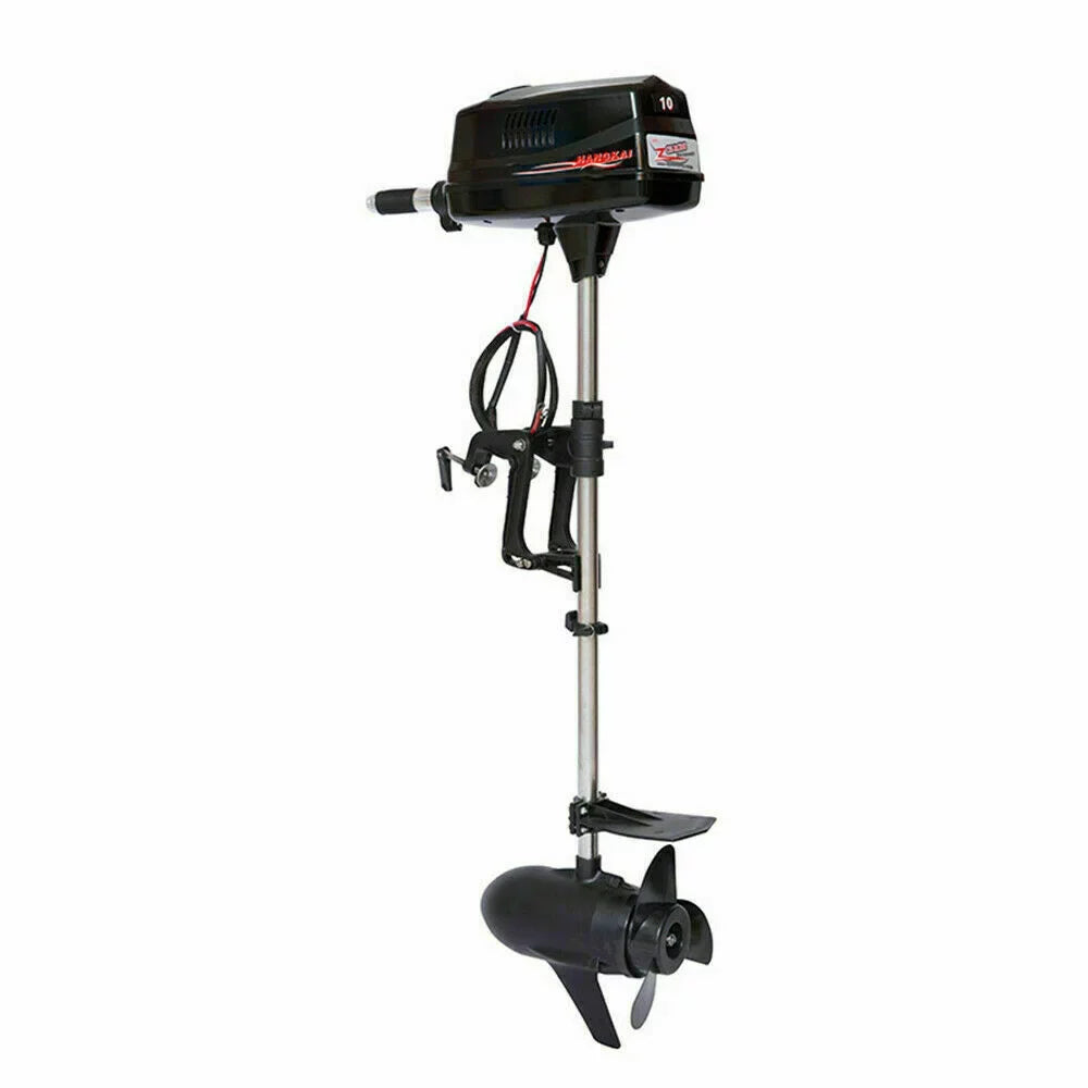 Electric Brushless Wuzstar Fishing 60V Motor 2.2KW Outboard Engine w/Propel 10HP Boat