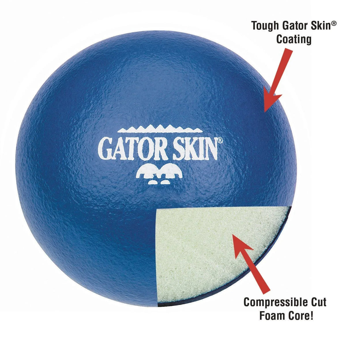 Skin® Big 6” of (Set Gator Bounce Ball Set, 6)