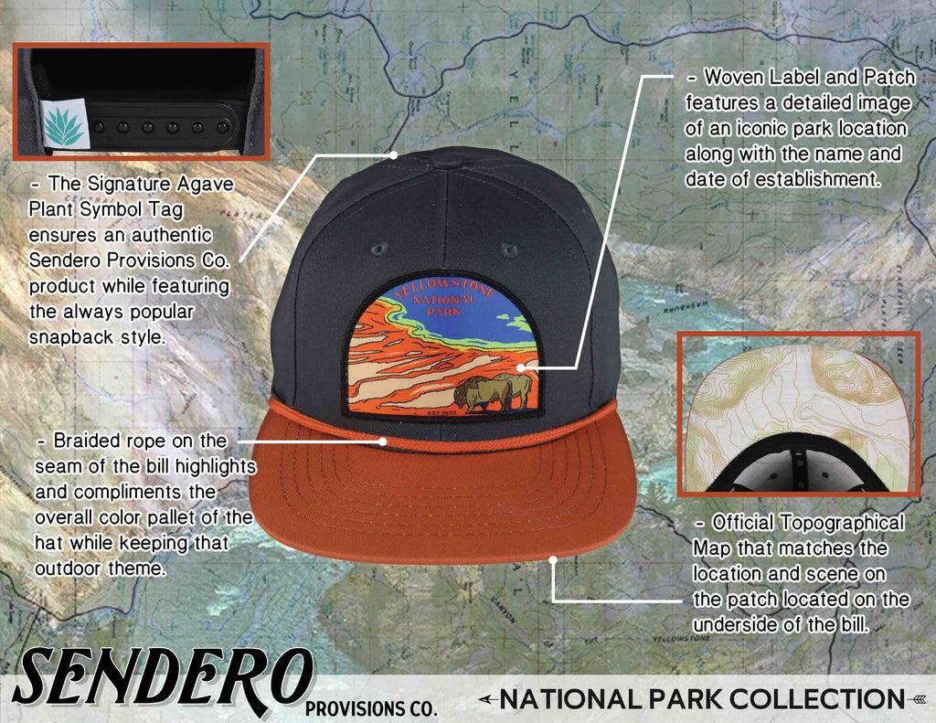 Provisions Sendero 301067 National Hat Yellowstone Park