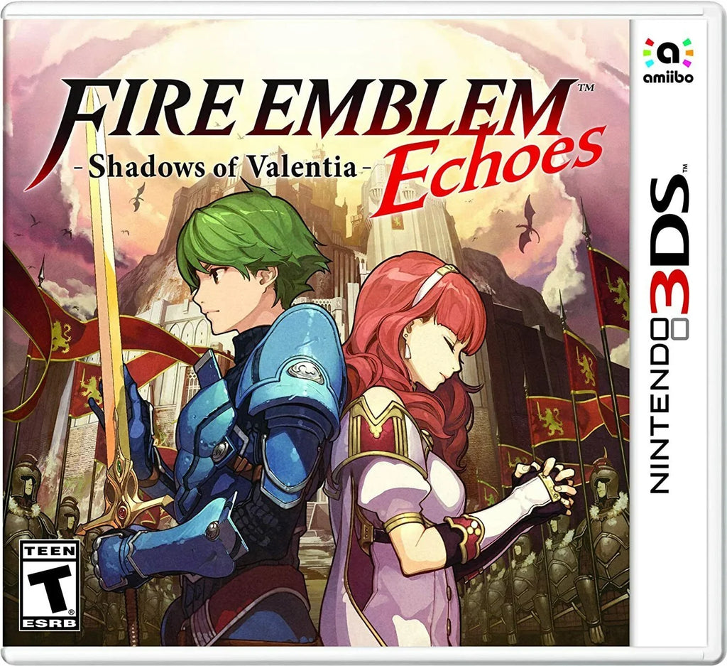 3DS Nintendo Fire of Shadows Echoes: Valentia Emblem