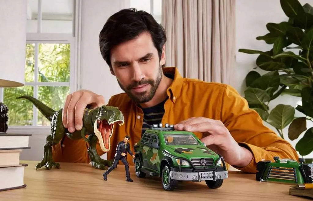 Tyrannosaurus Vehicle Rex Legacy World New Box Ambush Figure Jurassic Action Toy