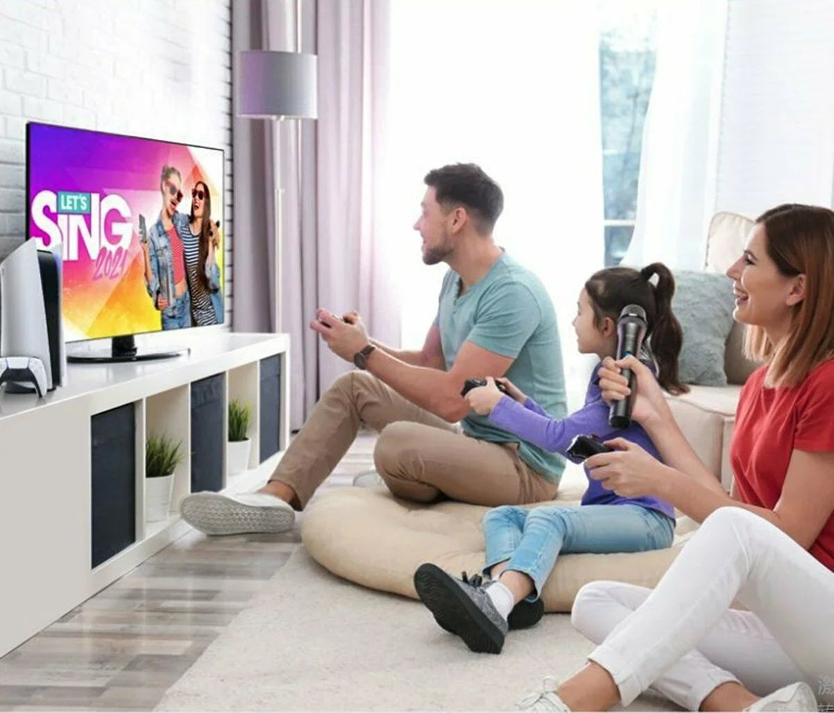 PS5 MIC For Wireless PS4 Game Switch PC Plastic+Metal Karaoke For For One Distance For 15m Microphone For Xbox