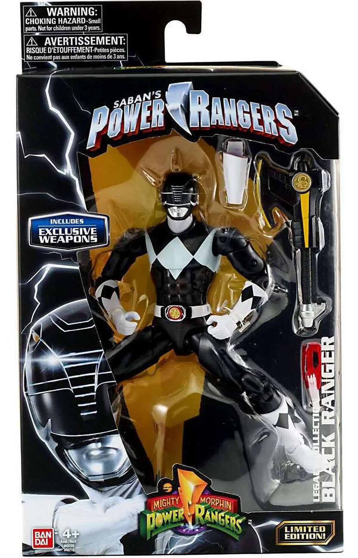 Rangers Black Mighty Bandai Legacy, Power Morphin - Ranger