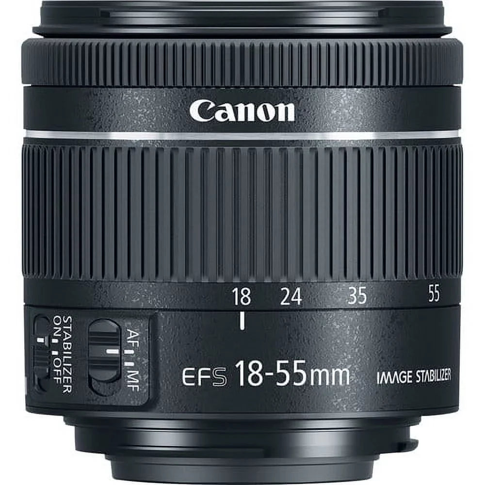 F/3.5-5.6 Lens+420-800mm 18-55mm 4000D/Rebel (24PC) Cards HD DSLR EF-S Zoom T100 Canon Camera EOS Zoom w/Canon lens+case+128Memory Telephoto