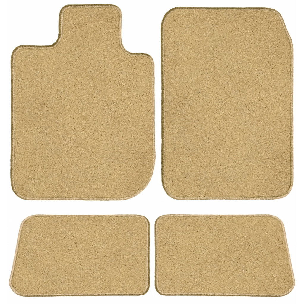 Car - Fit Driver, Mats for Mats / 2014, 2015, & Mats, 2012, X3 2011, 2017 2016, Classic BMW Beige Custom Passenger Carpet 2013, Floor GGBAILEY Rear