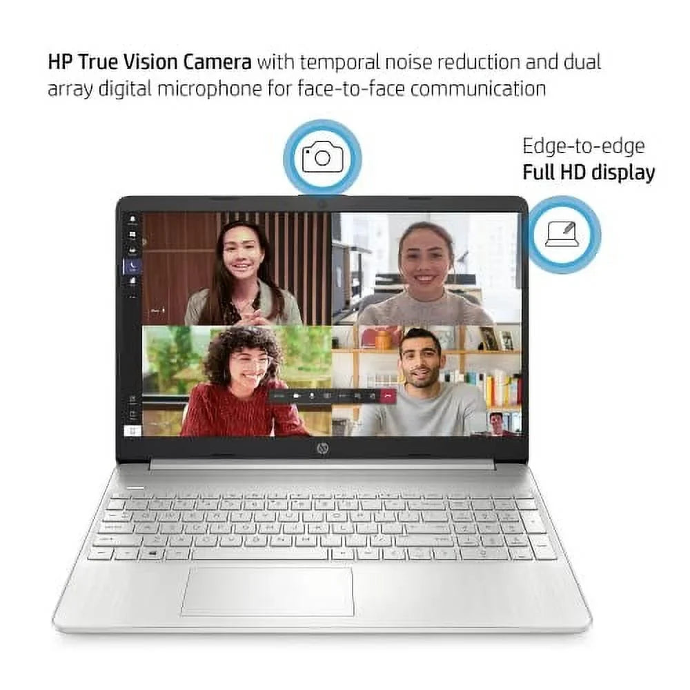 Laptop, FHD 8GB Iris HP 4.2GHz), HD 2023 Graphics, Webcam, 512GB 9+ 6, 11+Marxsolcables (Beat WiFi Core RAM, Intel Battery, SSD, Winows Screen Hours i7-1065G7,Upto Newest 15.6’’ Quad i5-1135G7 Xe