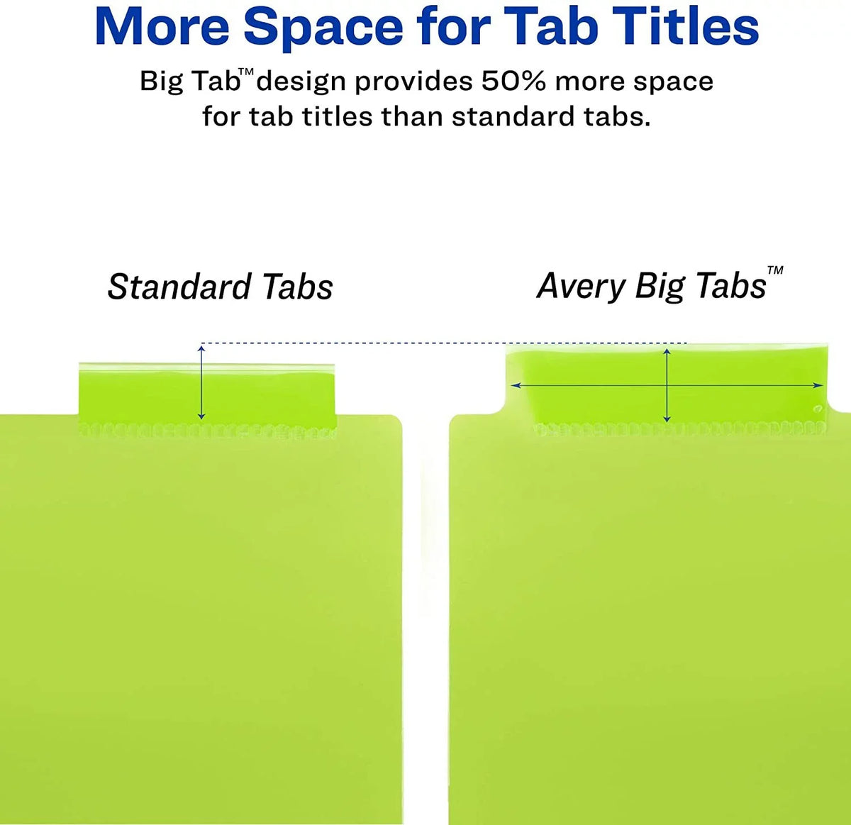 Insertable Big of Multicolor 24 8 Dividers, Case Sets Pack Plastic Tabs, Avery 11901 Tab