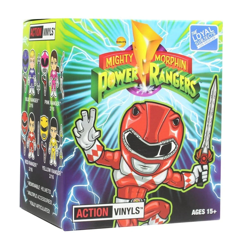 Blind Mighty 16 Action Power 2, Vinyls Case Rangers Box Morphin 3" Series of