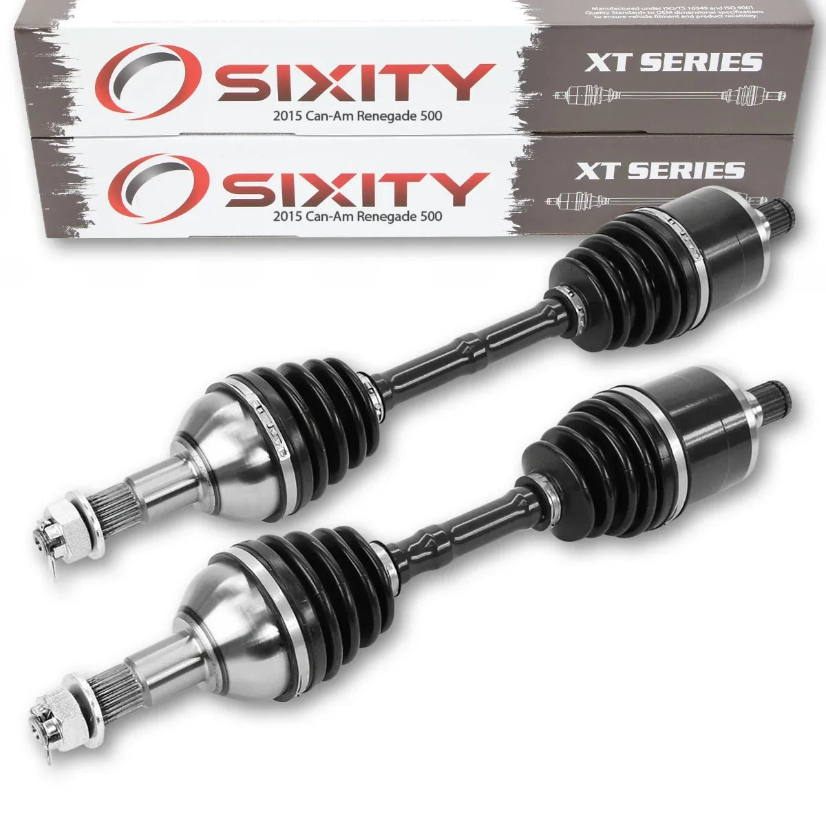 pc Left 4X4 2 Can-Am EFI Renegade Axle XT 500 compatible Sixity Rear 2015 with - Right